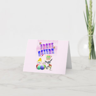 Tarjeta Felices Pascuas
