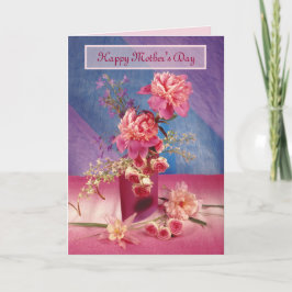 Tarjeta Felices personajes del Día de la Madre