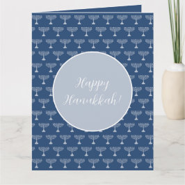 Tarjeta Felices saludos de Hanukkah
