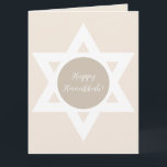 Tarjeta Felices saludos de Hanukkah<br><div class="desc">Arte digital</div>