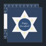 Tarjeta Felices saludos de Hanukkah<br><div class="desc">Arte digital</div>