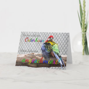 Tarjeta Felices saludos de Pascua para tus seres queridos!