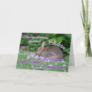 Tarjeta Felices saludos de Pascua para tus seres queridos!