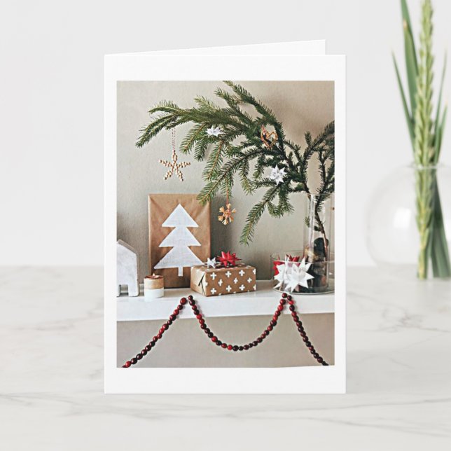 TARJETA ****FELICES VACACIONES DE NUESTRA CASA A LA TUYA** (Anverso)