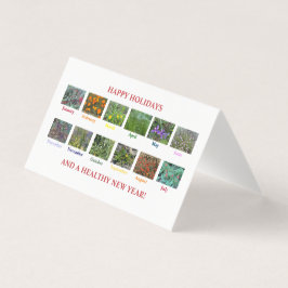 TARJETA ¡FELICES VACACIONES Y UN AÑO NUEVO SALUDABLE!