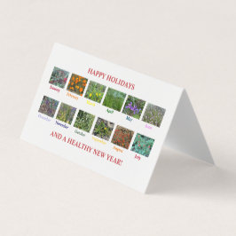 TARJETA ¡FELICES VACACIONES Y UN AÑO NUEVO SALUDABLE!