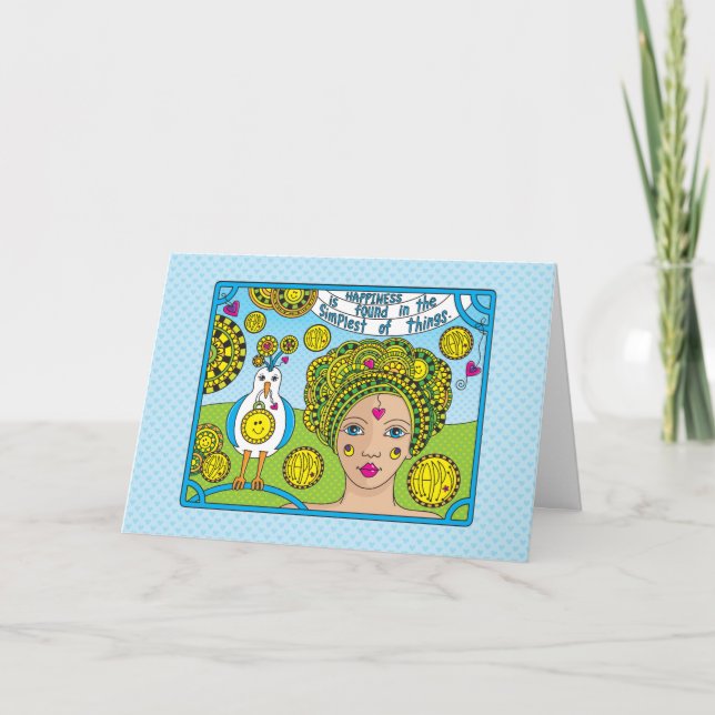 Tarjeta Felicidad (Anverso)