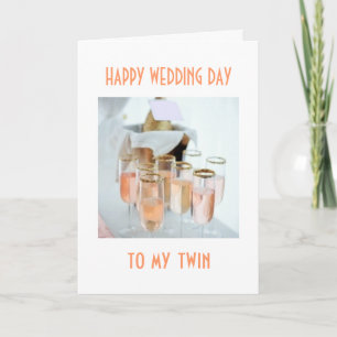 TARJETA FELICIDAD / AMOR A MI DOS EN TU DÍA DE BODA