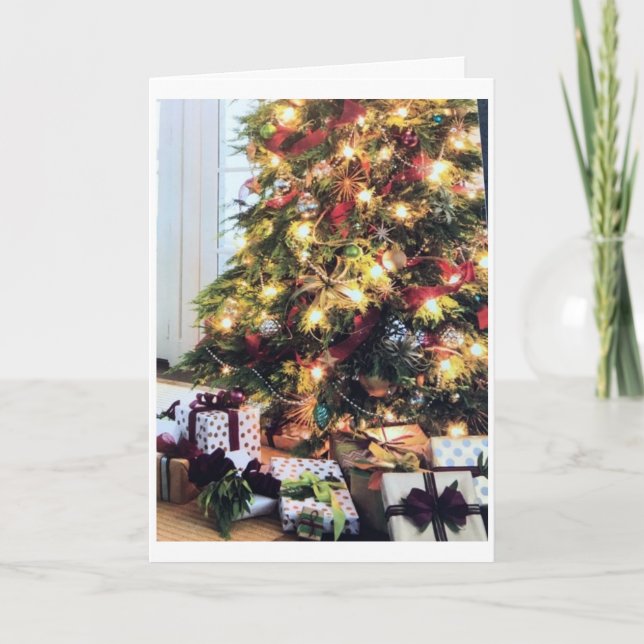 TARJETA ****FELICIDAD DE LA NAVIDAD**** (Anverso)