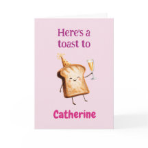 Felicidades a las mujeres, Toast divertido, Burbuj