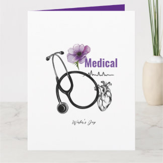 Tarjeta "Felicidades al cardiólogo"