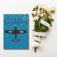 Felicidades al Piloto Estudiante por su Primer Vue