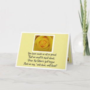 Tarjeta Felicidades de exam