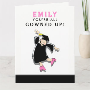Tarjeta Felicidades divertidas por graduación