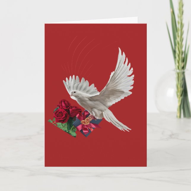 Tarjeta Felicidades en tu día de boda (Anverso)