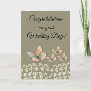 Tarjeta Felicidades en tu día de boda