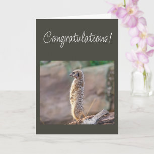 Tarjeta ¡Felicidades! ¡Eres excepcional!