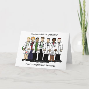 Tarjeta Felicidades Graduación Residencia en Nefrología