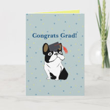 Felicidades Graduado Bulldog Francés