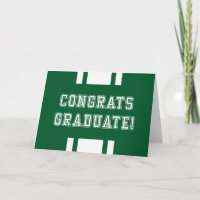 Felicidades Graduado Varsity Editable Color