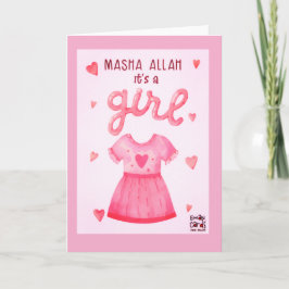 Tarjeta Felicidades - Niña