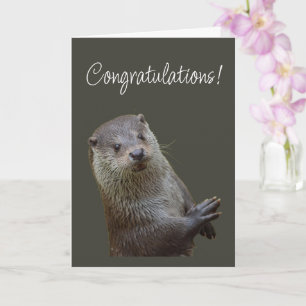 Tarjeta ¡Felicidades, no podría estar más feliz por ti!