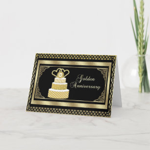 Tarjeta Felicidades por el 50º Aniversario