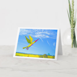 Tarjeta Felicidades, por ganar tus alas