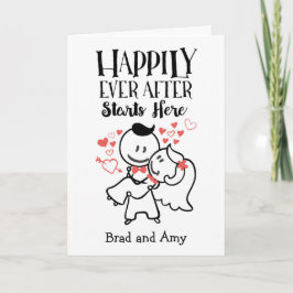 Tarjeta Felicidades Por Haber Comenzado Aquí Bodas Felicit