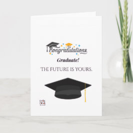 Tarjeta Felicidades por la Graduación