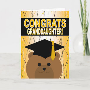 Tarjeta Felicidades por la graduación de la nieta