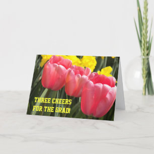 Tarjeta Felicidades por la Graduación Tres Aplausos