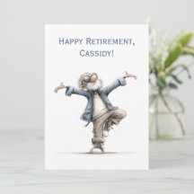 Felicidades por la jubilación, hombre de yoga jubi