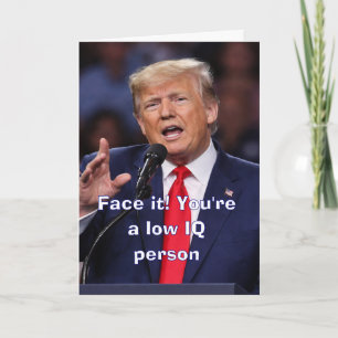 Tarjeta Felicidades por la recuperación del presidente Tru