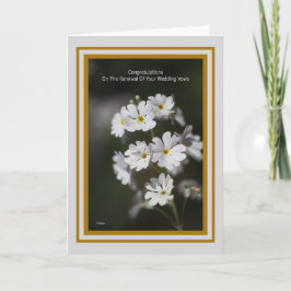 Tarjeta Felicidades por la Renovación de tus Votos Matrimo