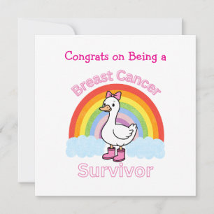 Tarjeta Felicidades por ser una Superviviente de Cáncer de