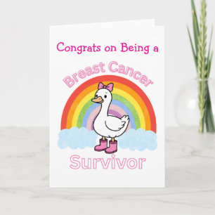 Tarjeta Felicidades por ser una Superviviente de Cáncer de