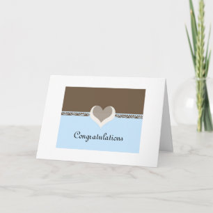 Tarjeta Felicidades por su día de boda