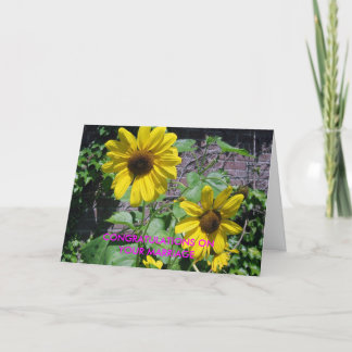 TARJETA FELICIDADES POR SU MATRIMONIO