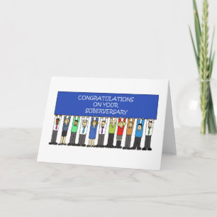 Tarjeta Felicidades por tu aniversario de sobriedad