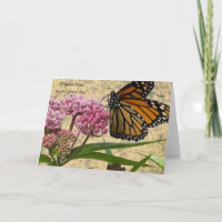 Felicidades por tu día especial Monarch Butterfly