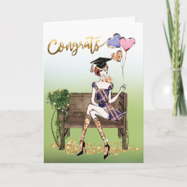 Tarjeta Felicidades por tu graduación