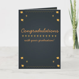 Tarjeta ¡Felicidades por tu graduación!