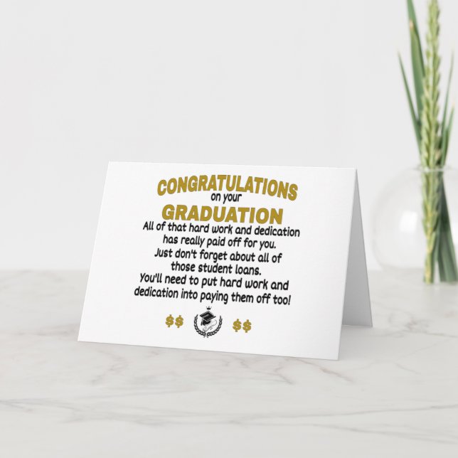 Tarjeta Felicidades por tu graduación (Anverso)