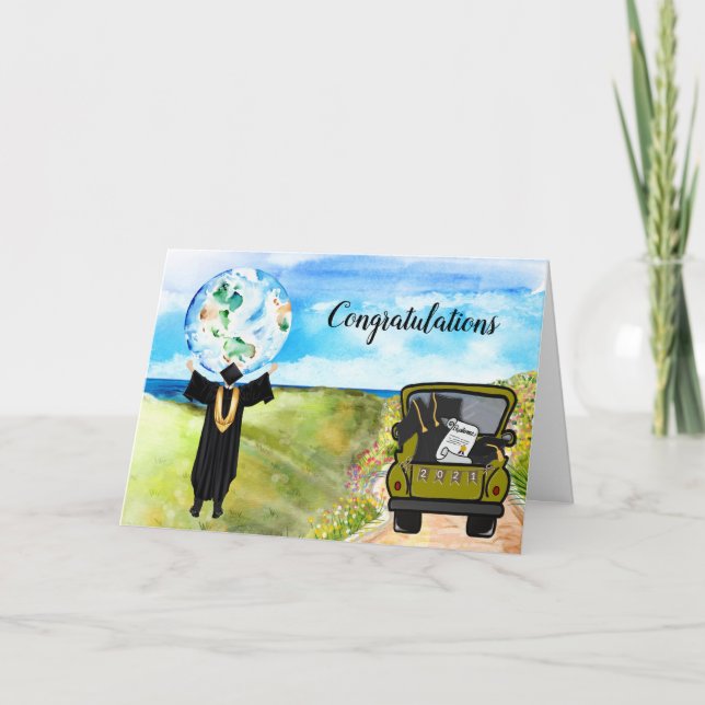 Tarjeta Felicidades por tu graduación (Anverso)