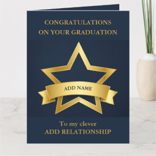 Tarjeta Felicidades por tu graduación GRANDE