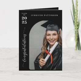 Tarjeta Felicidades por tu graduación Sueña en grande Grad