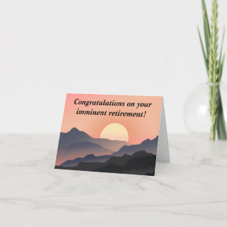 Tarjeta Felicidades por tu jubilación Saludo divertido