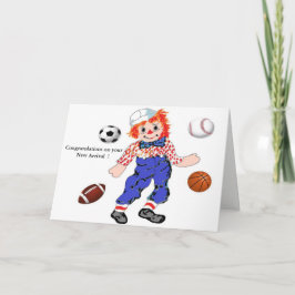 Tarjeta ¡Felicidades por tu nueva llegada!