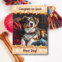 Felicidades por tu nuevo perro